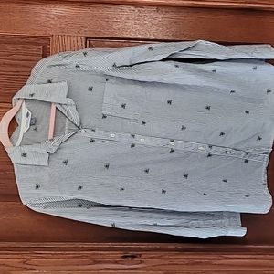 Old Navy Bumble Bee Button Down